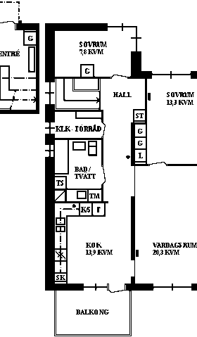 PlanlösningÖstra Strandgatan 38 A