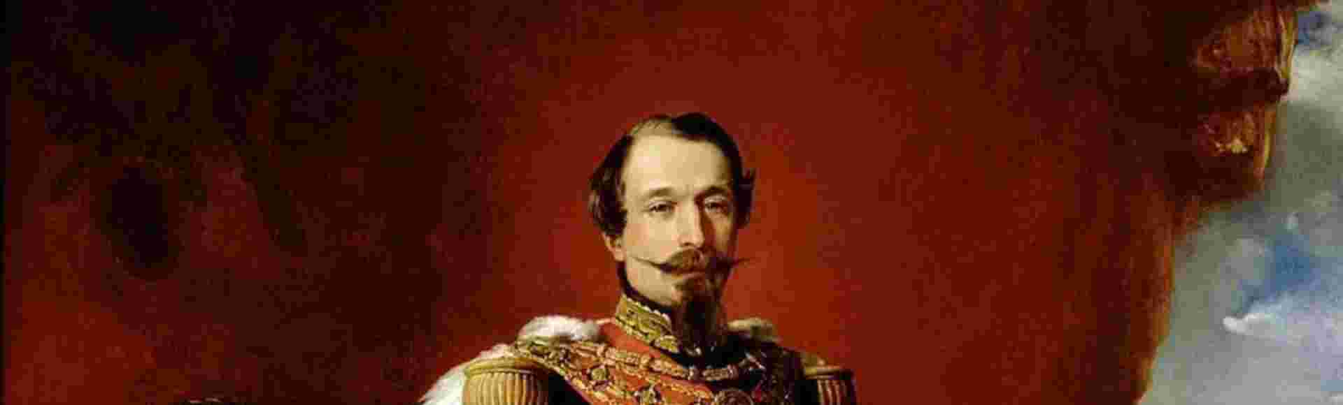 Portrait of Napoleon III in 1853 by Franz Xaver Winterhalter.
