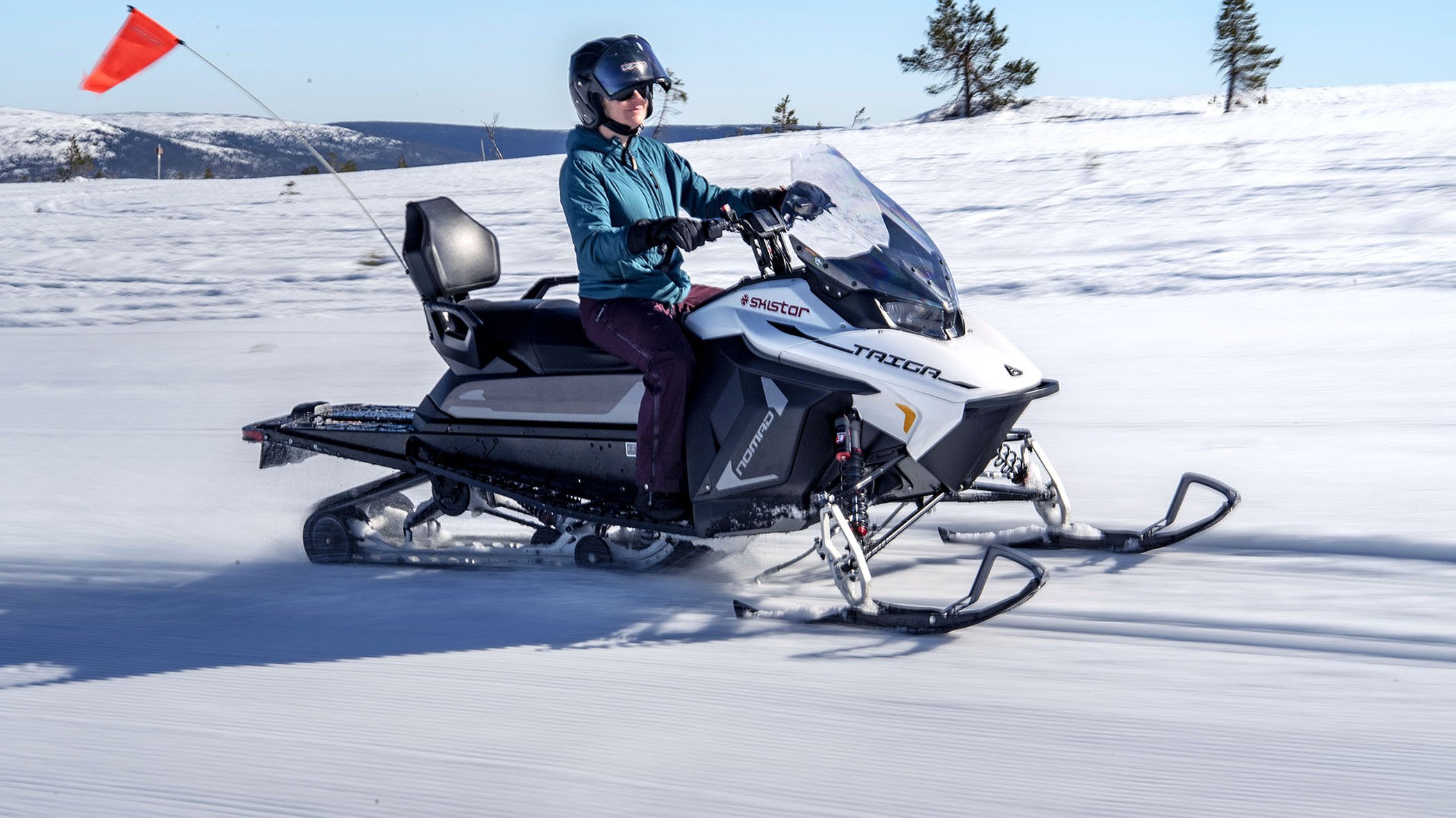 Eldrivan snöskotern Taiga Nomad