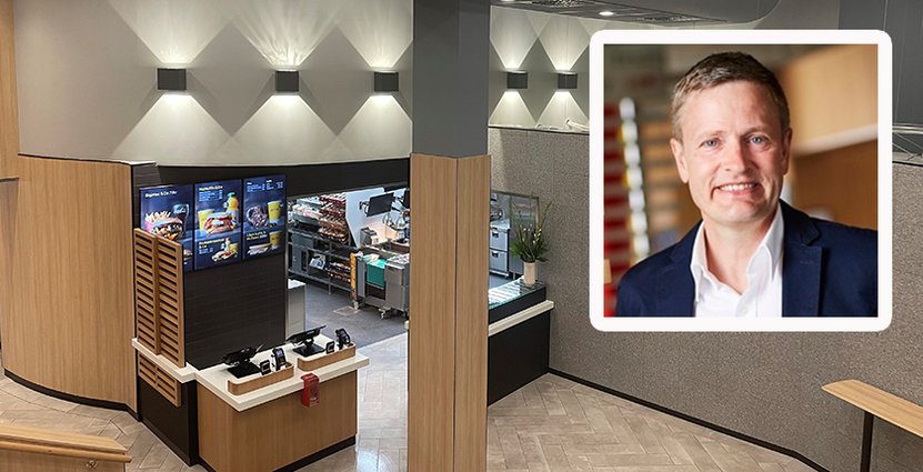 Enligt McDonalds presschef Henrik Nerell är stängningarna en effekt av en uppdatering av samtliga svenska restauranger.  FOTO: McDonalds