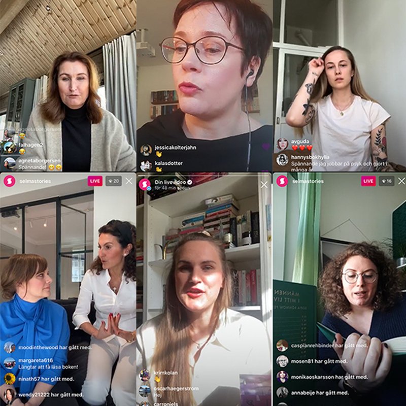 Nu möts författare och läsare i #QuarantineReading