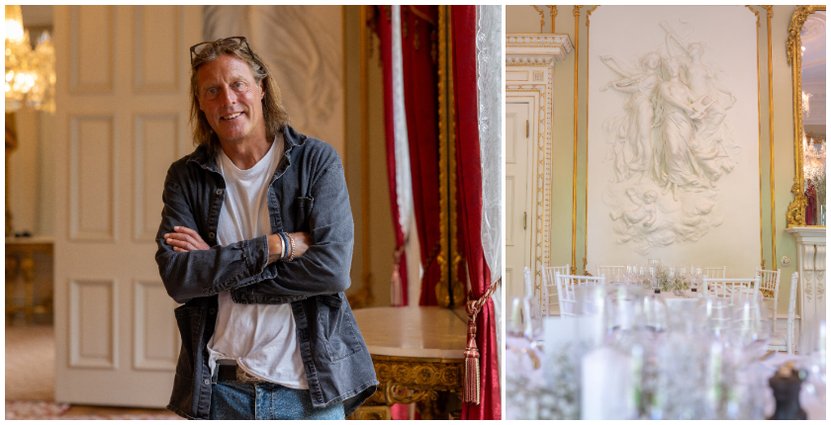 Gustav Trägårdh bjuder in till julbord. Foto: Dicksonska Palatset