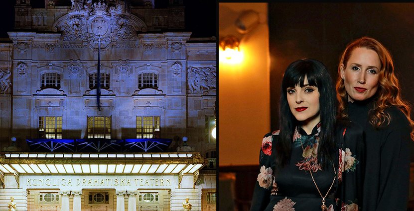 Tillsammans med Sandra Rosa Bergman (th) vill Dramatenbarens restaurangchef Jeanette Simon attrahera en bred målgrupp som gillar jazz, soul och god mat. Foto: Dramaten