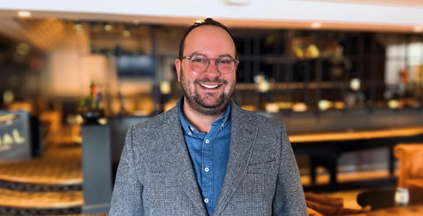 Aurel Balika, vd och hotelldirektör för nya Quality Hotel The Book.