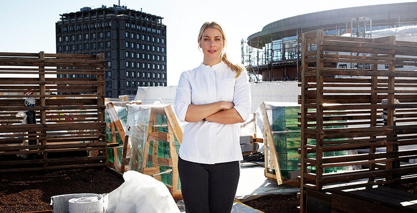 Frida Ronge gastronomiska ledare för TAK Stockholm tar sig även an TAK Oslo när det öppnar i September 2022. FOTO: Pressbild/Tak Oslo