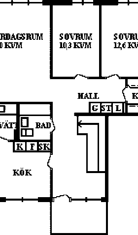 PlanlösningBigarråvägen 56 B