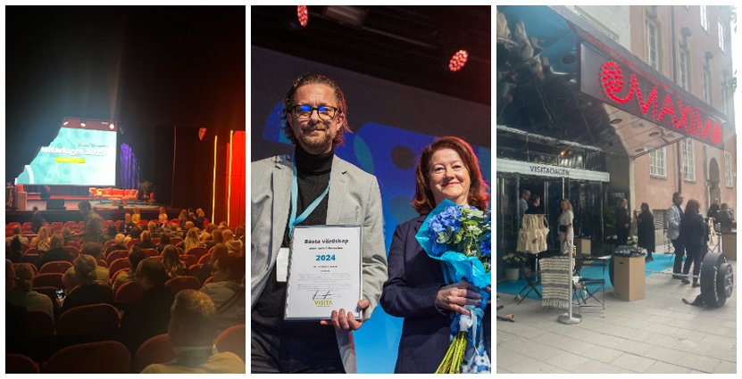 Visitadagen hölls på Maxim där bland annat Destination Östersund hyllades!  Foto: Linda Hällqvist