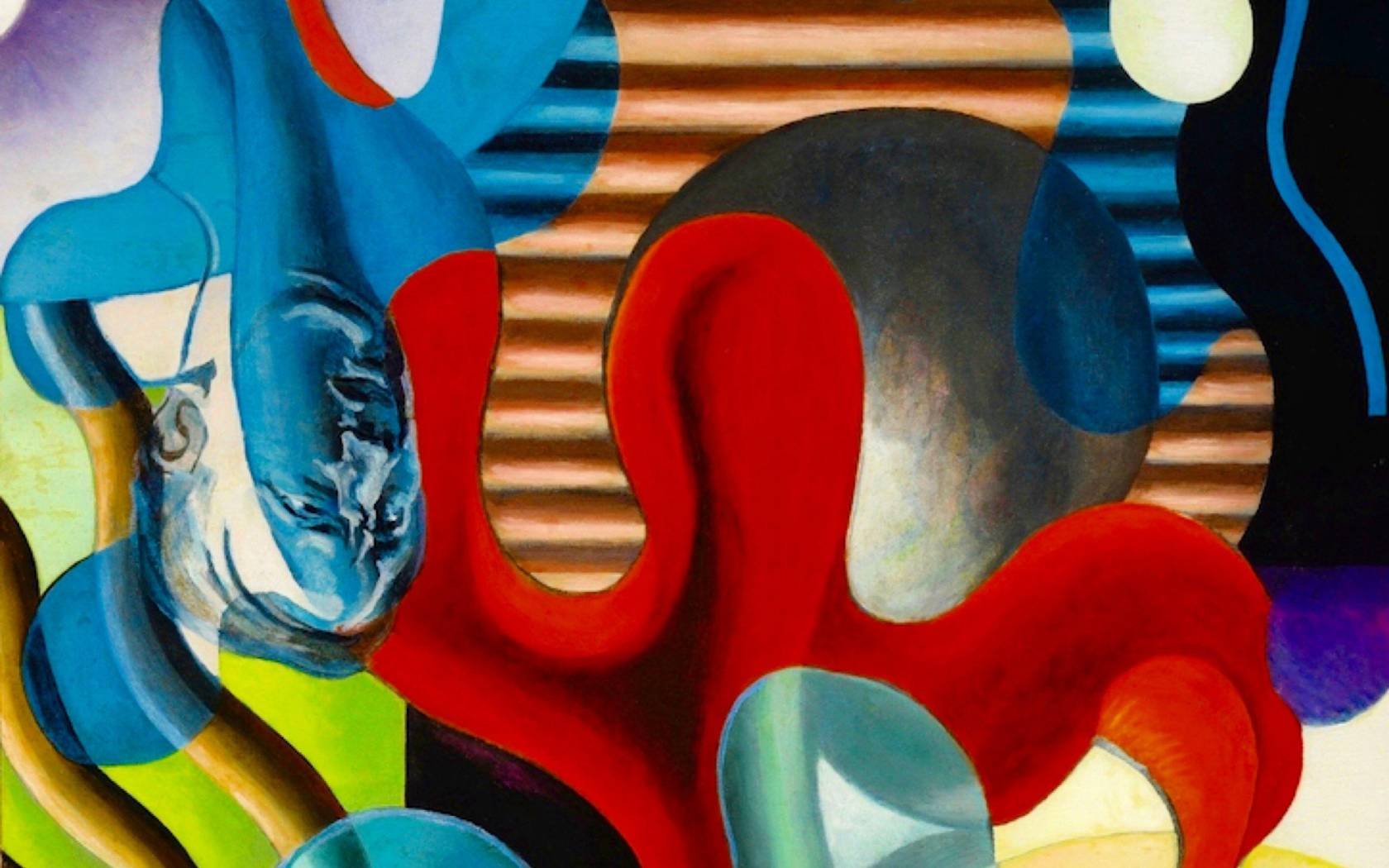 An artwork by Vladimir Baranov Rossine.