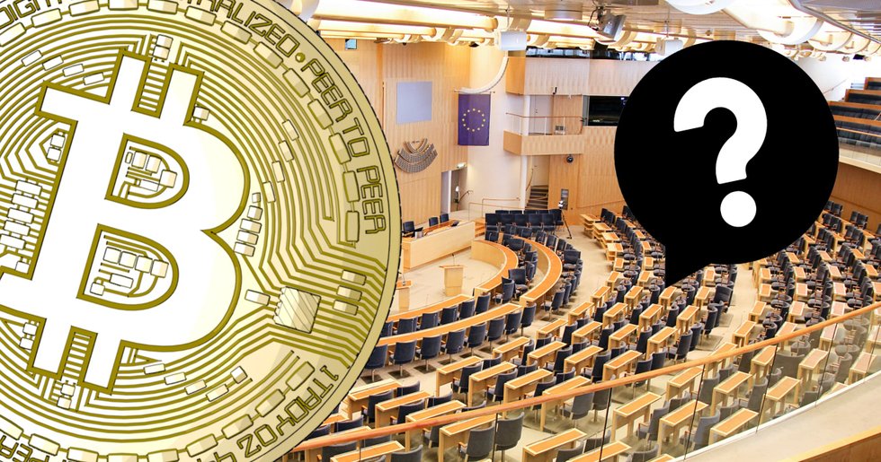 Ny enkät visar: Lågt intresse för bitcoin hos svenska riksdagsledamöter.