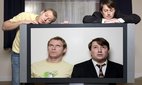 Promotional image for Peep Show Series 3.