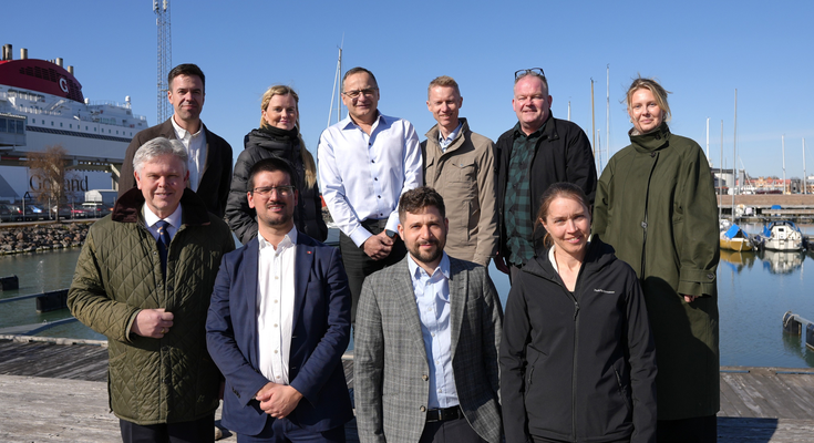 I april stod Gotlandsbolaget värd för projektets uppstartsmöte, ombord på Destination Gotland. Representanter från RISE, Wallenius Marine, Pyrocell Wärtsilä, Stena Rederi och Gotlandsbolaget.