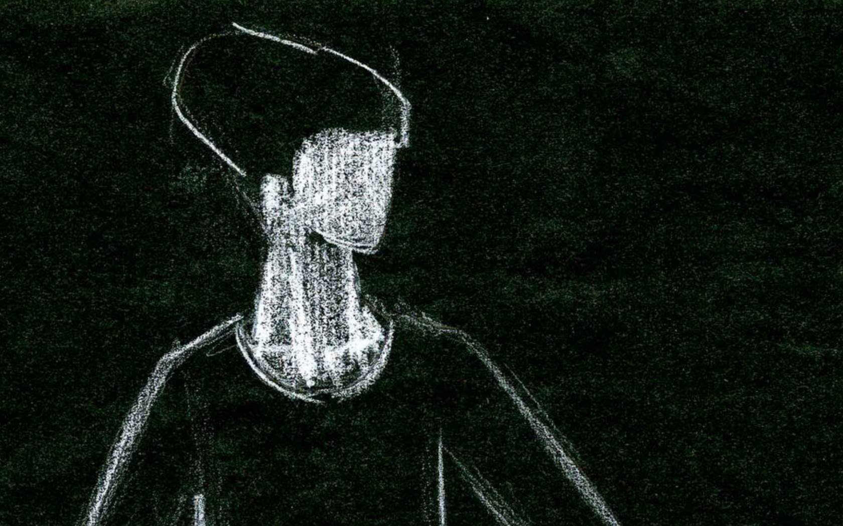 Costume design for a production of Antigone.