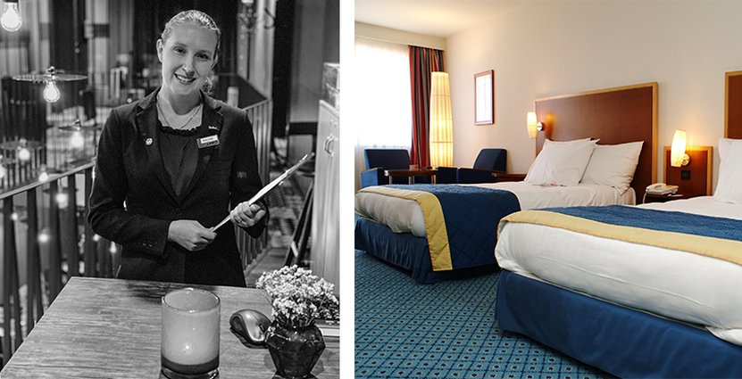 Nadine Thore, konferenschef på Radisson Blu Metropol i Helsingborg, <br />
var inställd på en hotellkarriär redan som barn. Foto: Privat/Colourbox