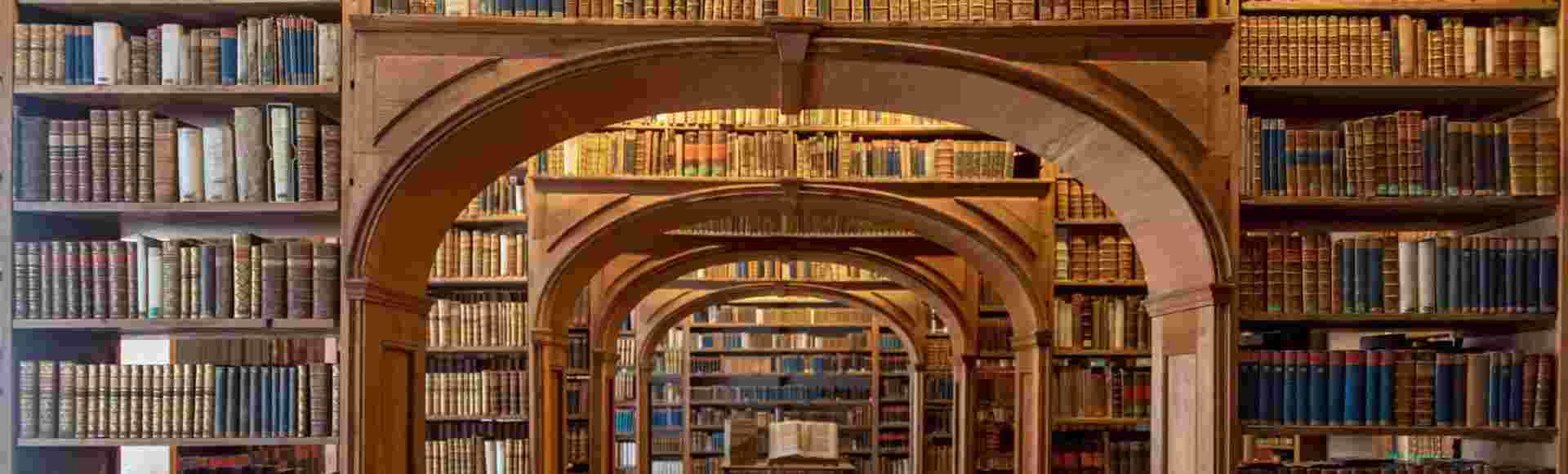 The Library Hall of the Upper Lusatian Library of Sciences.