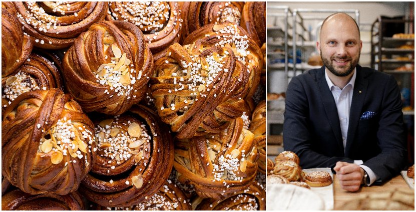 Martin Lundell, vd för Sveriges bagare & konditorer ser fram emot kanelbullens dag med försiktig optimism. 