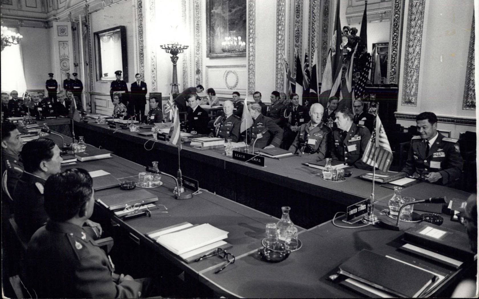 The opening ceremony of the SEATO conference, 1961.