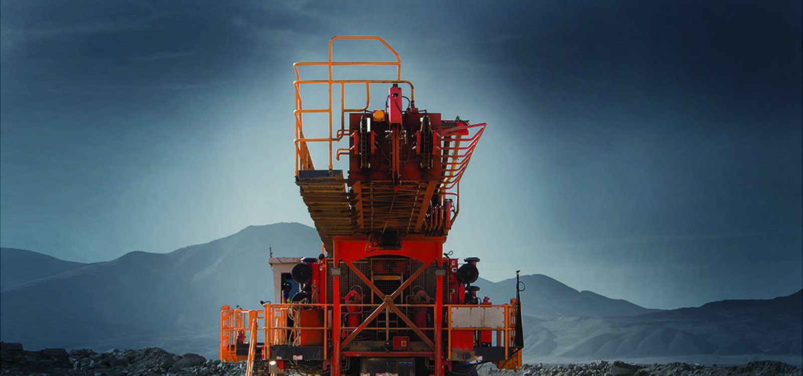 Sandvik DR461i is a diesel-powered, self-propelled crawler-mounted blasthole drill for bulk mining operations.