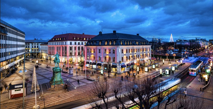 Utsikt över Göteborgs stadskärna. Dick Gillberg/ Göteborg & Co 