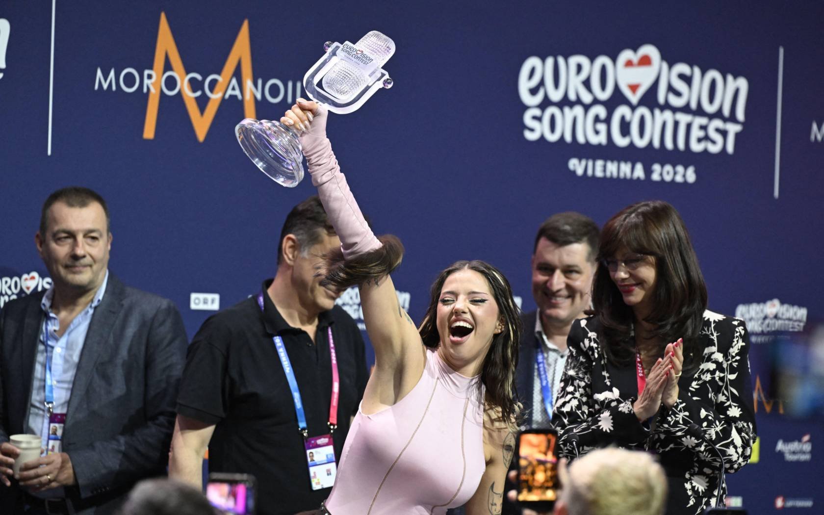 Bulgarian Eurovision song contest winner Dara with the entry 'Bangaranga'.