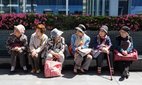 A group of elderly women in Kyoto, Japan. Credit: Trevor Mogg