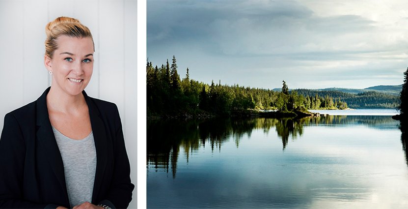 Teres Gärdin , ny vd för Jämtland Härjedalen Turism. Foto:JHT/Sandra Lee Pettersson