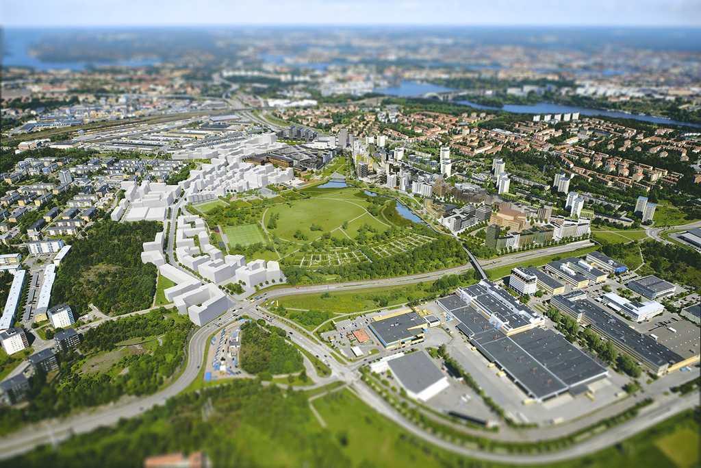 Årstafältet-flygbild_White Arkitekter_webb