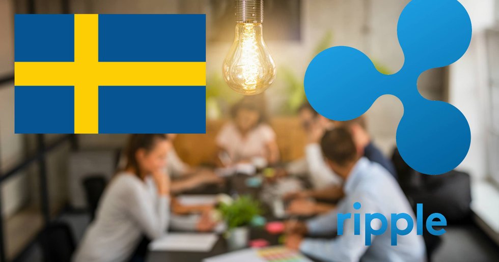 Ripple investerar i svensk kryptostartup.
