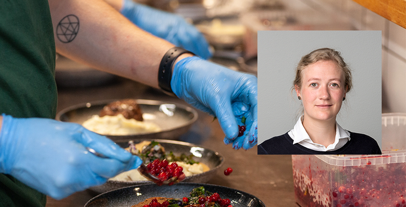 Enligt FN går ungefär en tredjedel av all mat som produceras<br />
 i världen förlorad.  Foto: Kajsa Lorentzon Porträtt: Privat