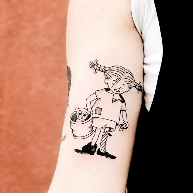 31 tatueringar från barnböcker som får oss att längta efter att gadda oss