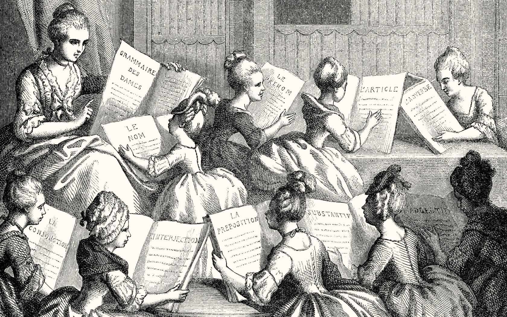 A women's literary salon.