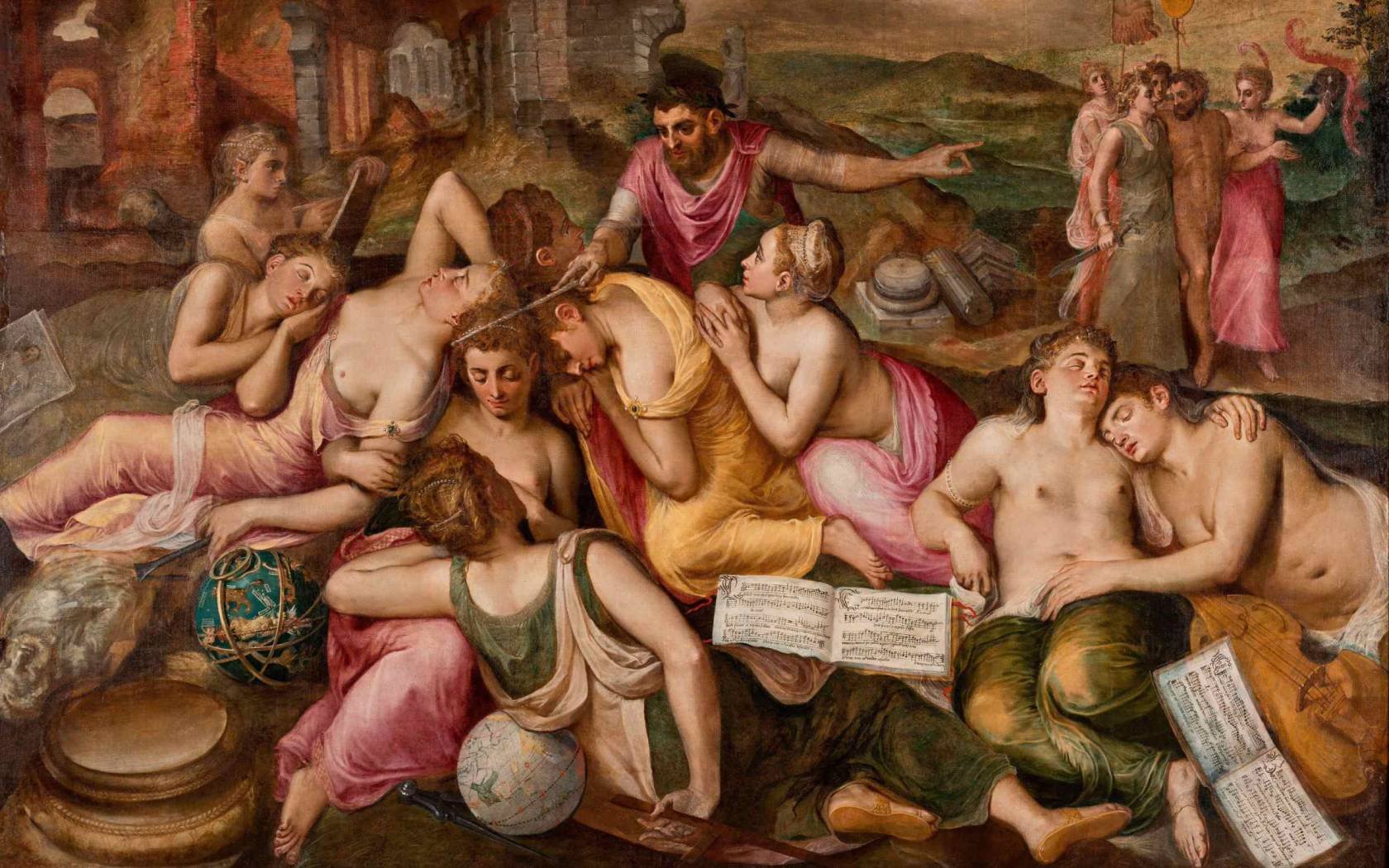 The Awakening of the Arts by Frans Floris (c. 1560).