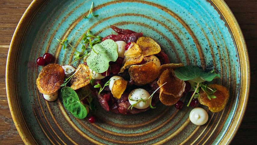 Förrätt på Brasserie Fjällköket