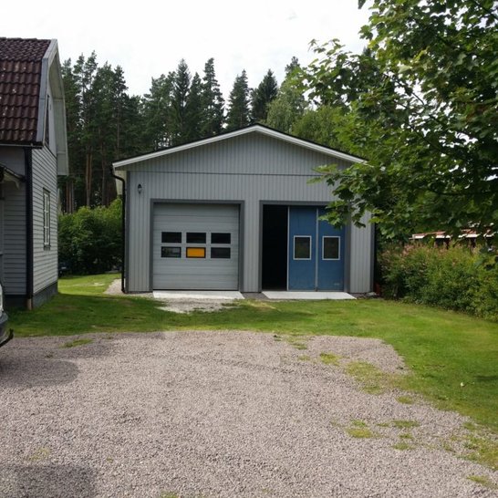 Maskinhall för hemmabruk