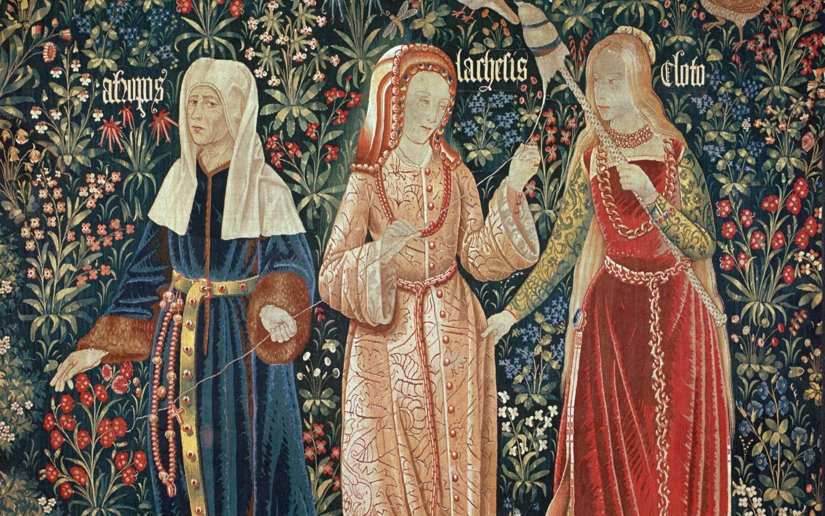 Illustration of the 'Triumph of death over chastity' from Petrarch.