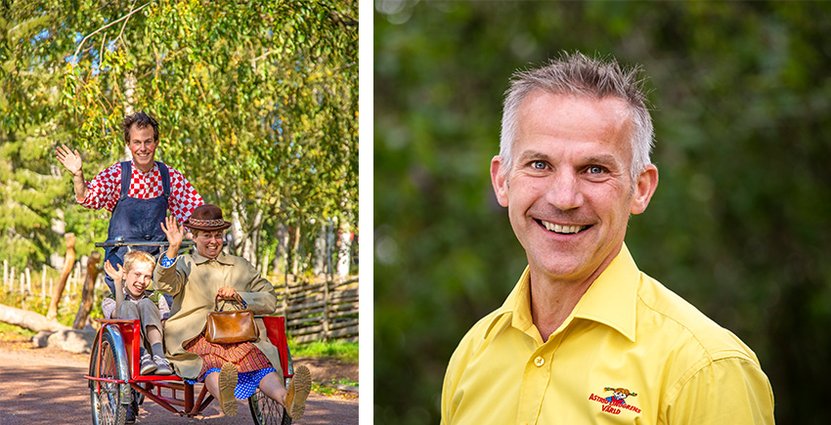 Joacim Johansson, vd för Astrid Lindgrens Värld är positiv till samarbete med Kolmården. FOTO: Astrid Lindgrens värld. 