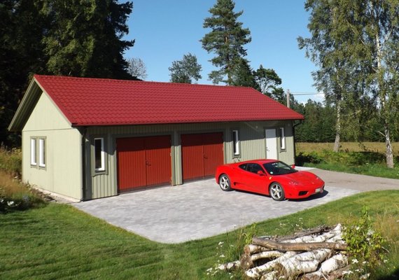 Ferrari matching garage storage