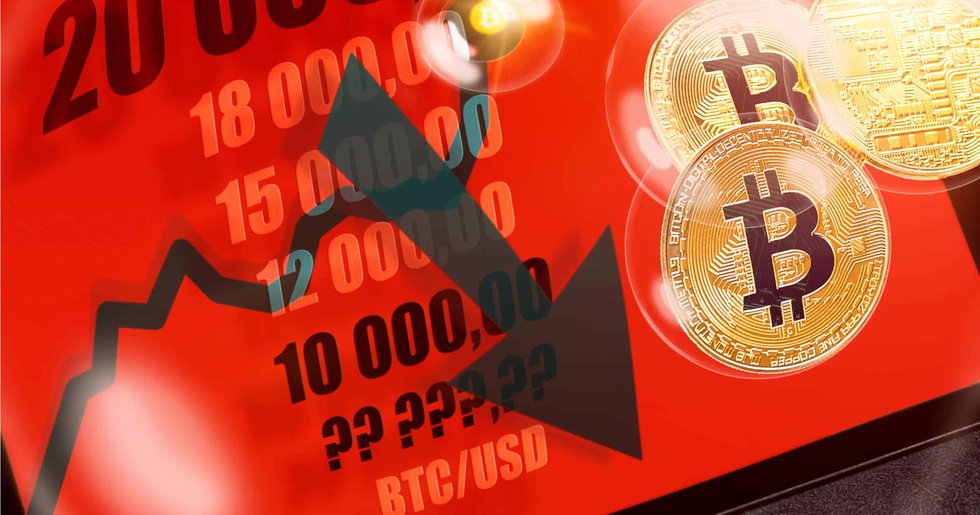 daily crypto markets keep falling bitcoin below $6,400.