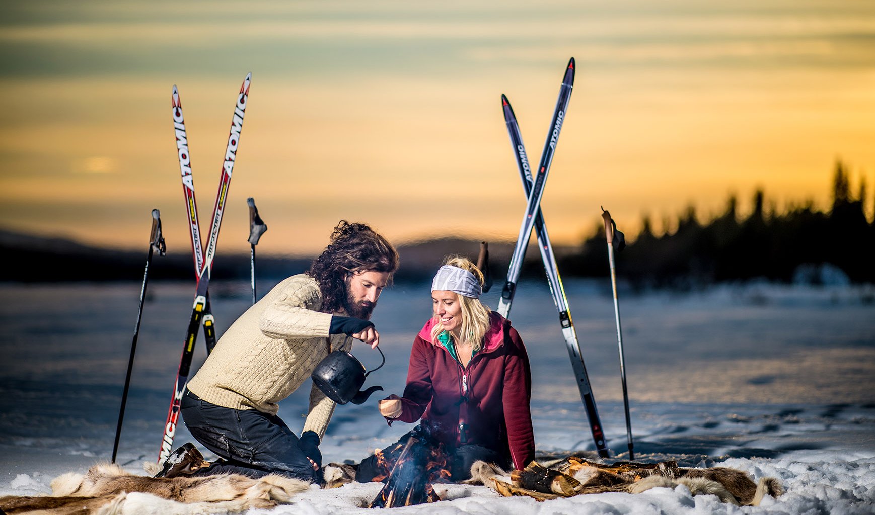 Skidtur med fika på ICEHOTEL