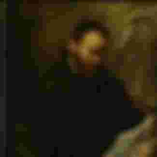 A 17th century painting of Saint Augustine and Saint Monica.