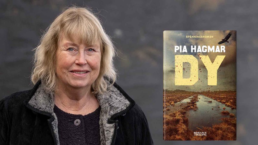 Pia Hagmar aktuell med ny spänningsroman:  ”Äntligen vågar jag närma mig mörkret jag undvikit hela livet”