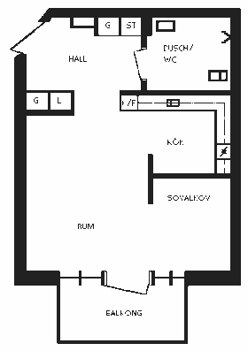 PlanlösningRågången 21