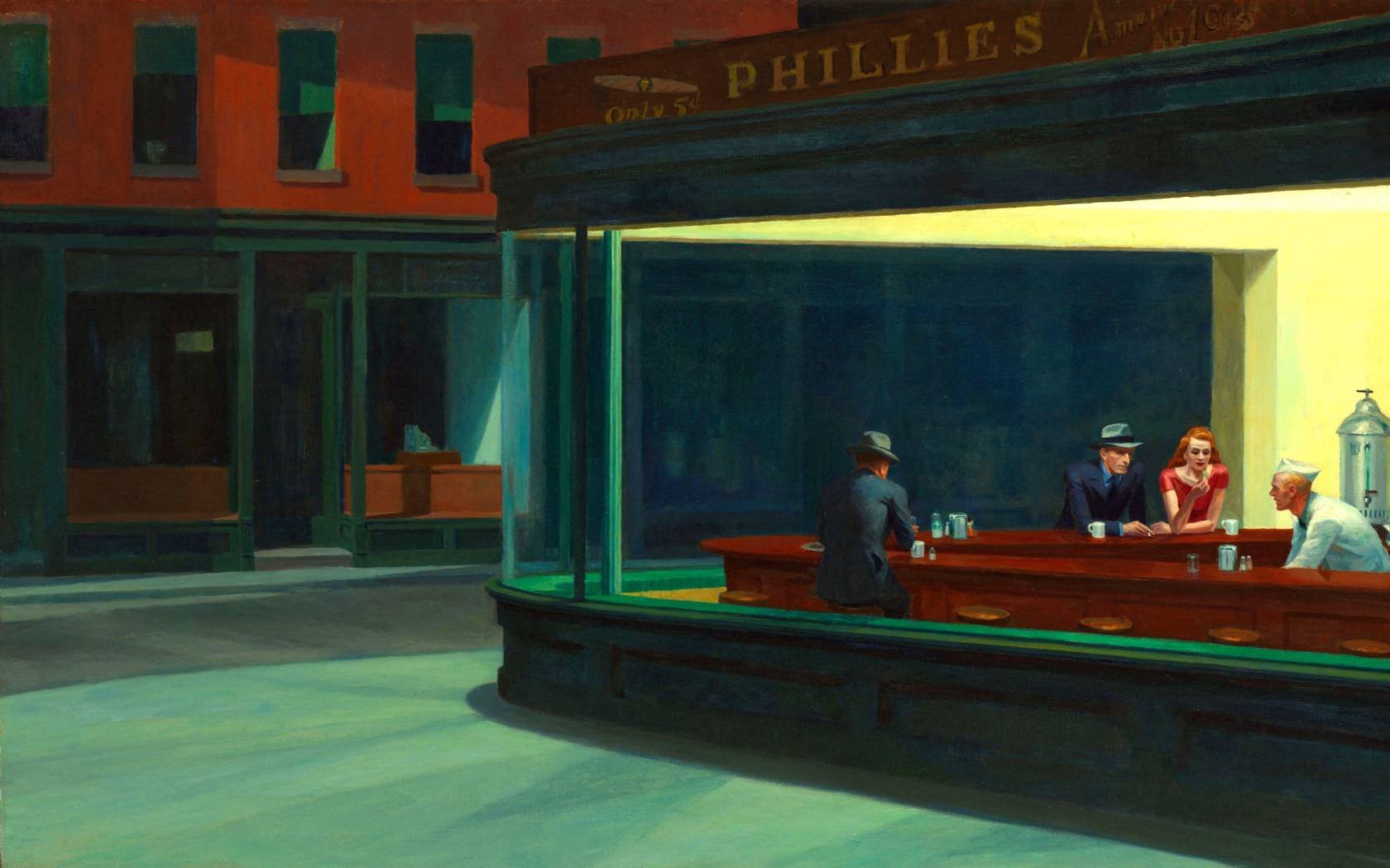 'Nighthawks' by Edward Hopper.