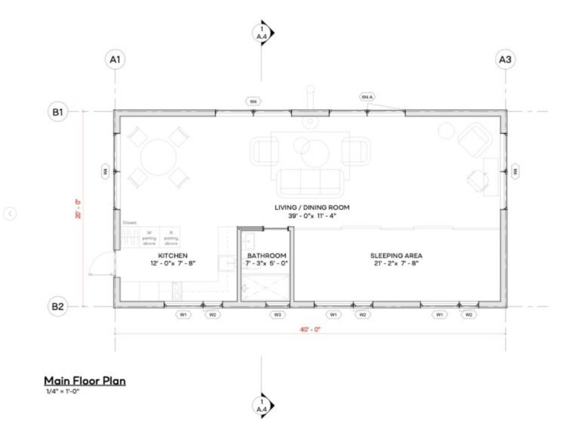 Main floor plan