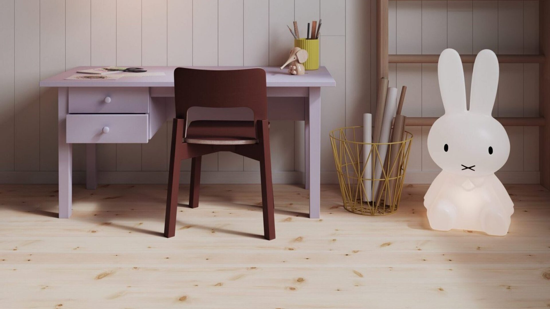 Putsad Furuparkett – Klar