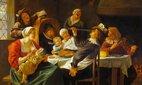 The Twelfth Night Feast by Jan Steen.