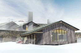 Efter miljonstöd: Riksgränsens nya lyxhotell klart nästa vinter