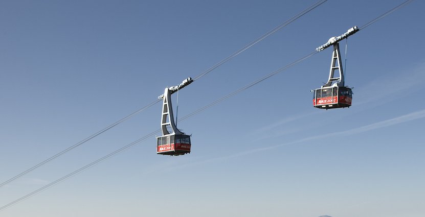 Kabinbanan i Åre är den enda av sitt slag i Sverige. 