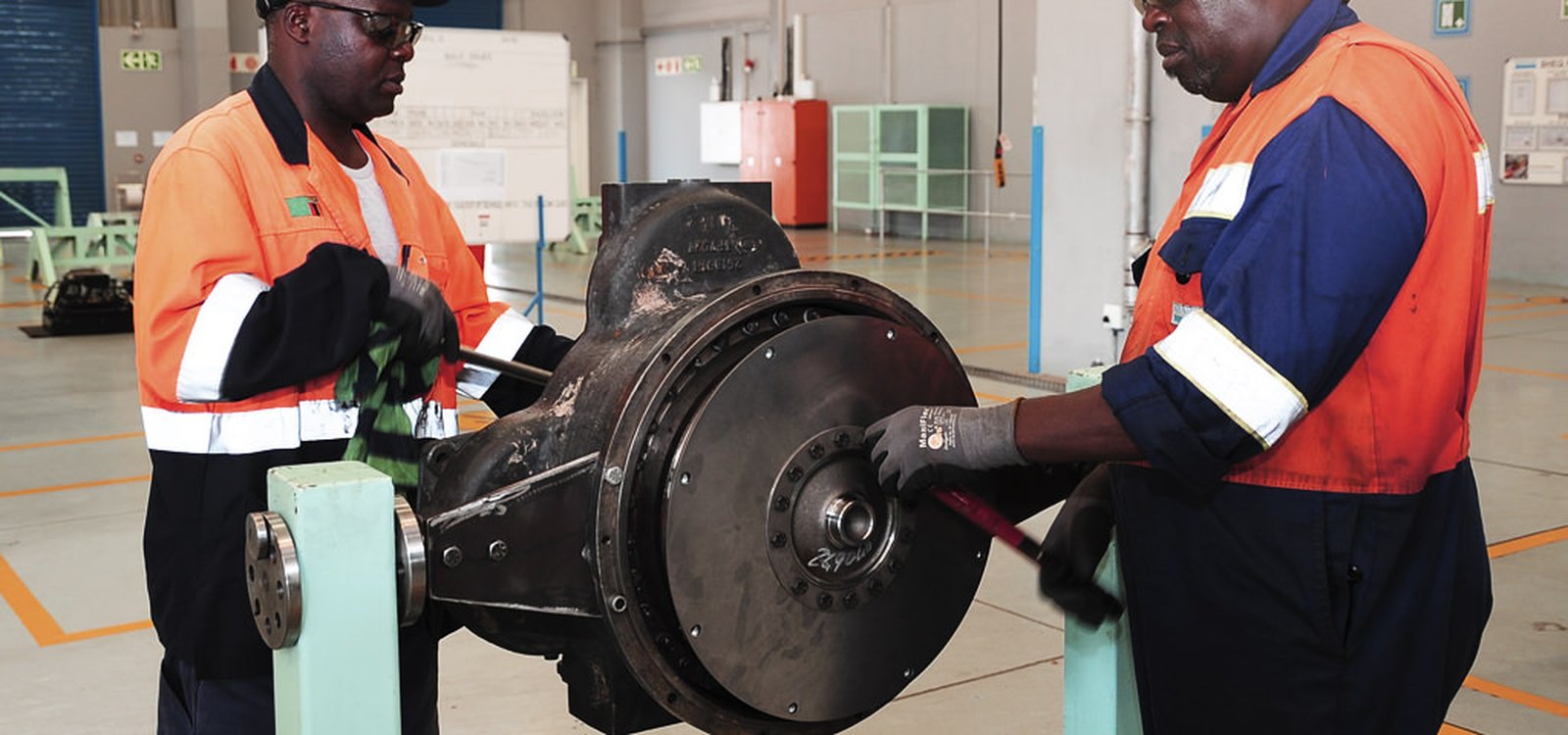 The Sandvik Mining support centre in Kitwe, Zambia, has extended its safety record to 4,240,440 hours without lost time injuries. 