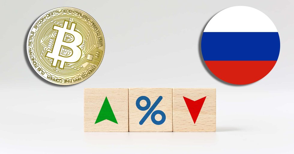 Bitcoin går om den ryska rubeln i marknadsvärde