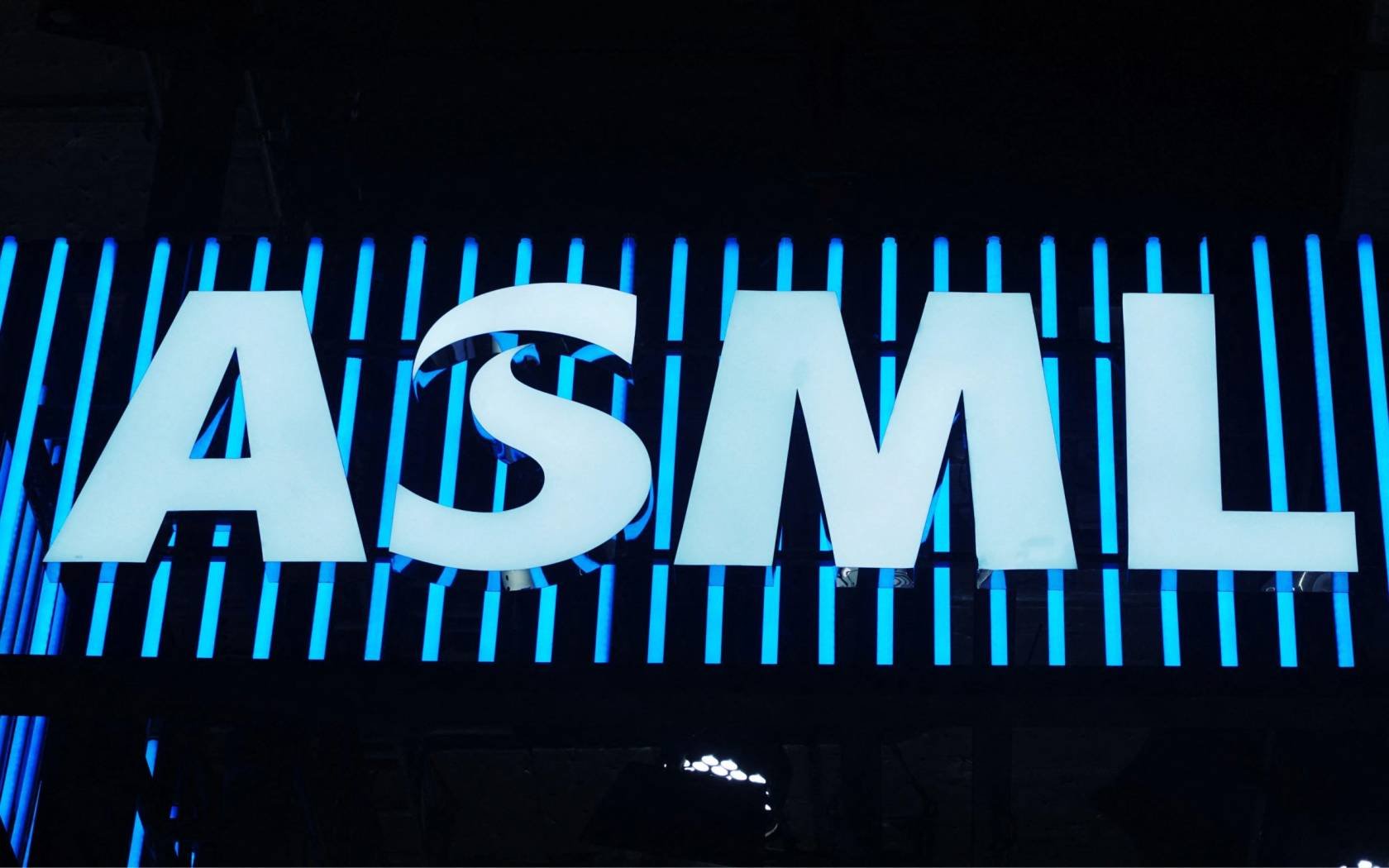 The ASML booth at the 6th CIIE in Shanghai, China on 6 November 2023.